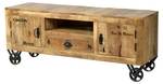 Lowboard Rustic Massivholz - Holzart/Dekor - 140 x 55 x 40 cm