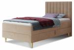 Boxspringbett Gold Mini Beige - Breite: 106 cm