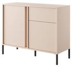 Kommode DAST COD104 2D1D Beige - Holzwerkstoff - Kunststoff - 104 x 82 x 40 cm