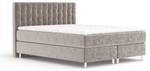 Boxspringbett Sorrento Taupe - Breite: 160 cm