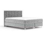 Boxspringbett Sorrento Grau - Breite: 200 cm