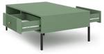 Table basse ISEO CT104 Noir - Vert