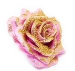 10er-Set Wachsrose - Pink Diamond Gold Pink - Wachs - 20 x 10 x 10 cm
