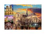 Puzzle Collage Notre Dame de Paris Papier - 28 x 6 x 38 cm