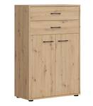 Highboard Space Office Braun - Holzwerkstoff - 80 x 122 x 37 cm