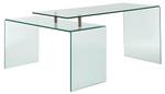 Bureau traditionnel ELSTRON Verre - 120 x 73 x 150 cm