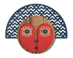 Masque decoratif mural Chili Mask #4 43 x 35 cm