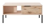 Table basse RAVE 2SB Beige - Noir