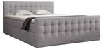 Boxspringbett Pumikas Lux Hellgrau - Breite: 140 cm