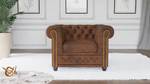 Sessel Ingrid, Chesterfield Braun