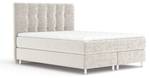 Boxspringbett Chanton Ecru - Breite: 160 cm