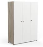 Schrank Izzy Beige - Holzwerkstoff - 52 x 189 x 135 cm