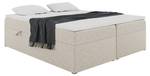 Boxspringbett Lionel Beige - Breite: 160 cm - H3