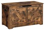 Sitzbank Bamako Braun - Holzwerkstoff - 80 x 46 x 40 cm