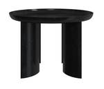 Table basse Blake Noir - Bois massif - 60 x 40 x 60 cm