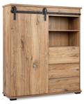 Highboard Manzano Beige - Holzwerkstoff - 40 x 140 x 120 cm