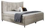 Boxspringbett Bergamo Beige - Breite: 185 cm