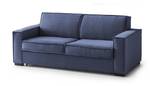 3-Sitzer Schlafsofa  Addolorata Blau