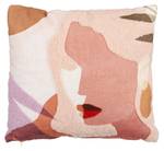 Dekokissen Sangria Pink - Textil - 45 x 10 x 45 cm