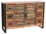 Sideboard FIUME Massivholz - 120 x 80 x 35 cm