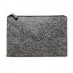 Pochette de rangement Gris - Textile - 24 x 1 x 16 cm