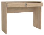 Schreibtisch FunctionPlus Braun - Holz teilmassiv - 100 x 77 x 40 cm