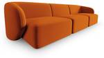 modulares Sofa SHANE 3 Sitzplätze Braun