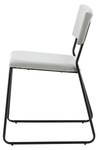 Chaise KENTH DRC 1NOS Gris - Textile