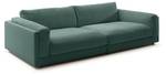Grand canapé RAINA Vert émeraude - Textile