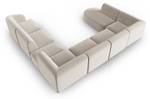 modulares U-Formsofa SHANE 8 Sitzplätze Beige