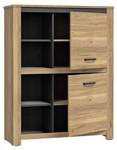 Wohnzimmer Cayden 33 (6-teilig) Braun - Holzwerkstoff - 450 x 220 x 42 cm