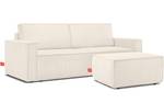 NAPI  Sofa 3 Sitzer Ecru - Breite: 228 cm