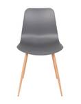 Lot de 2 chaises Leon Gris