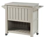 Outdoor-Servierwagen Arsita Beige - Kunststoff - 102 x 87 x 47 cm