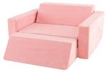 Kindersofa TH32641 Pink - Textil - 101 x 48 x 106 cm