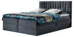 Boxspringbett TREZO 3 Graphit - Breite: 126 cm