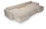 Ecksofa Thekla U Beige