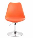 4er Set Esszimmerstühle Maverick C Orange - Silber