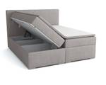 Boxspringbett Doppelbett Ennis Hellgrau - Breite: 140 cm