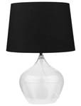 Lampe de table OSUM Noir - Verre - 30 x 45 x 30 cm