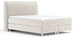 Boxspringbett Chermin Ecru - Breite: 140 cm