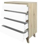 Kommode Benidorm Braun - Holzwerkstoff - 80 x 98 x 40 cm