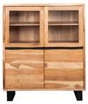 Highboard KYOTO II Beige - Massivholz - Holzart/Dekor - 118 x 16 x 45 cm