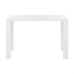 Table de salle à manger Tyne II Blanc brillant - 140 x 90 cm