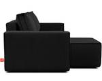 NAPI Universal-Ecksofa Schwarz - Breite: 262 cm