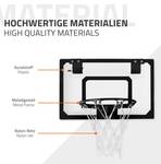 Basketballkorb fürs Zimmer Rot - Tiefe: 58 cm