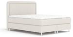 Boxspringbett Salvi Beige - Breite: 200 cm