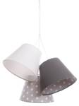 Lustre Enfant SAMY Gris - Blanc