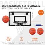 Basketballkorb fürs Zimmer Schwarz