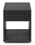 Table de chevet Emma Noir - Bois massif - Bois/Imitation - 40 x 50 x 38 cm